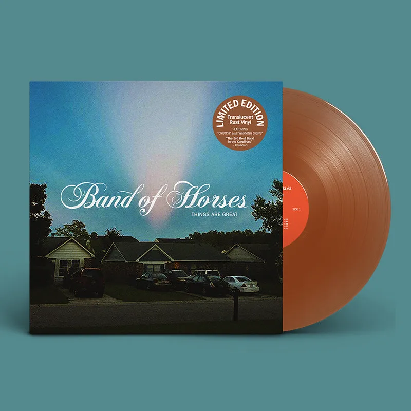 Band Of Horses – Things Are Great (Limited Edition, Rust Translucent)