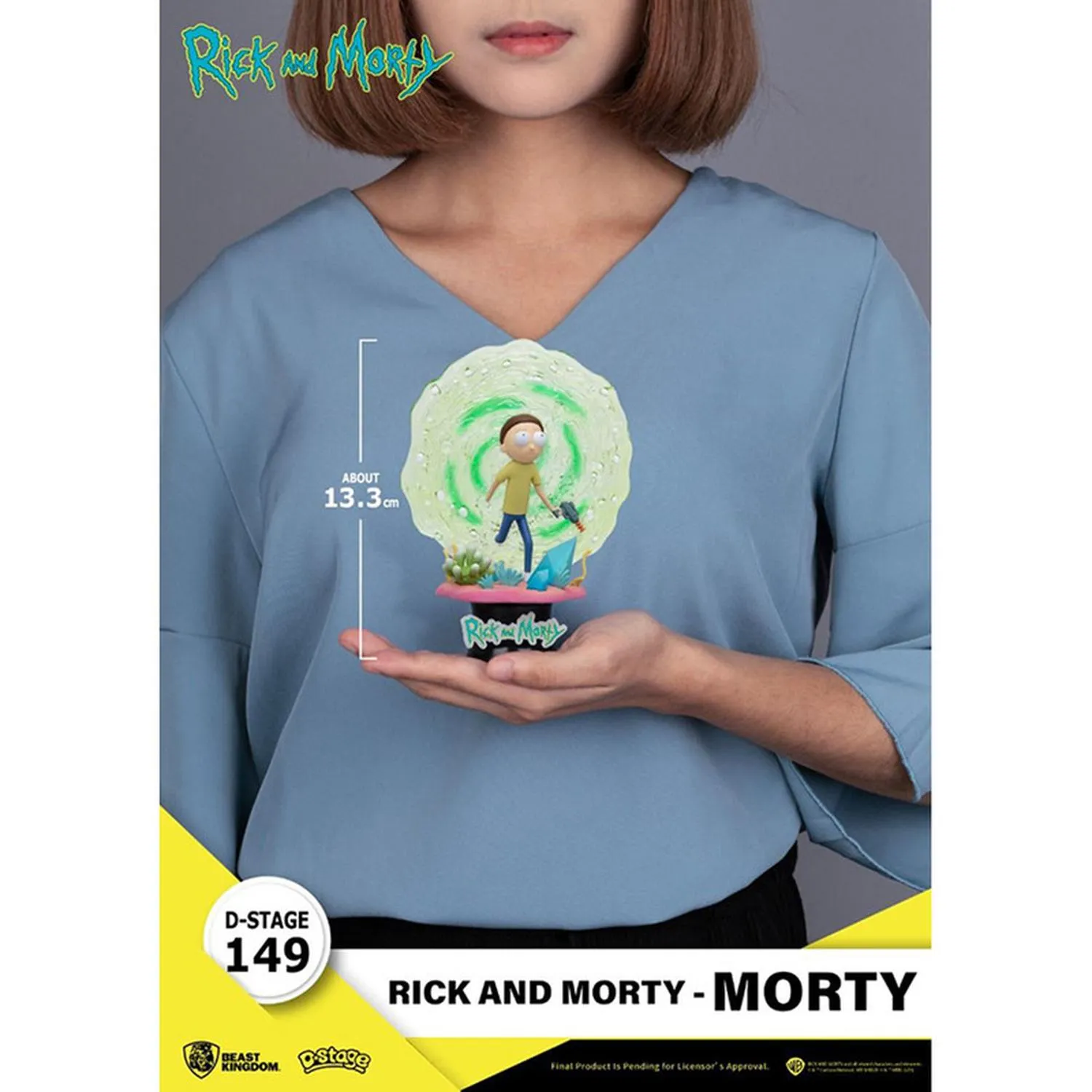 Beast Kingdom Estatuilla Ds-149 Morty Rick And Morty