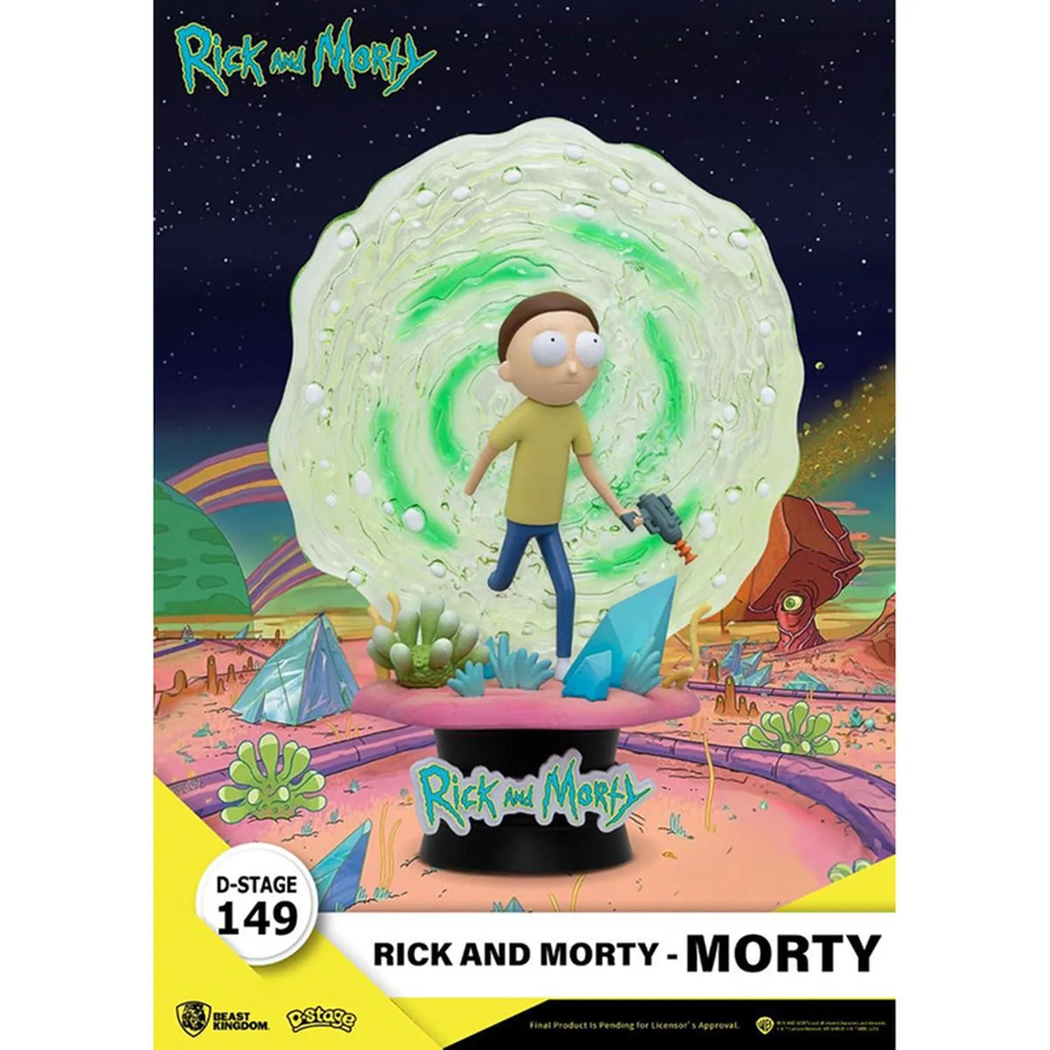 Beast Kingdom Estatuilla Ds-149 Morty Rick And Morty