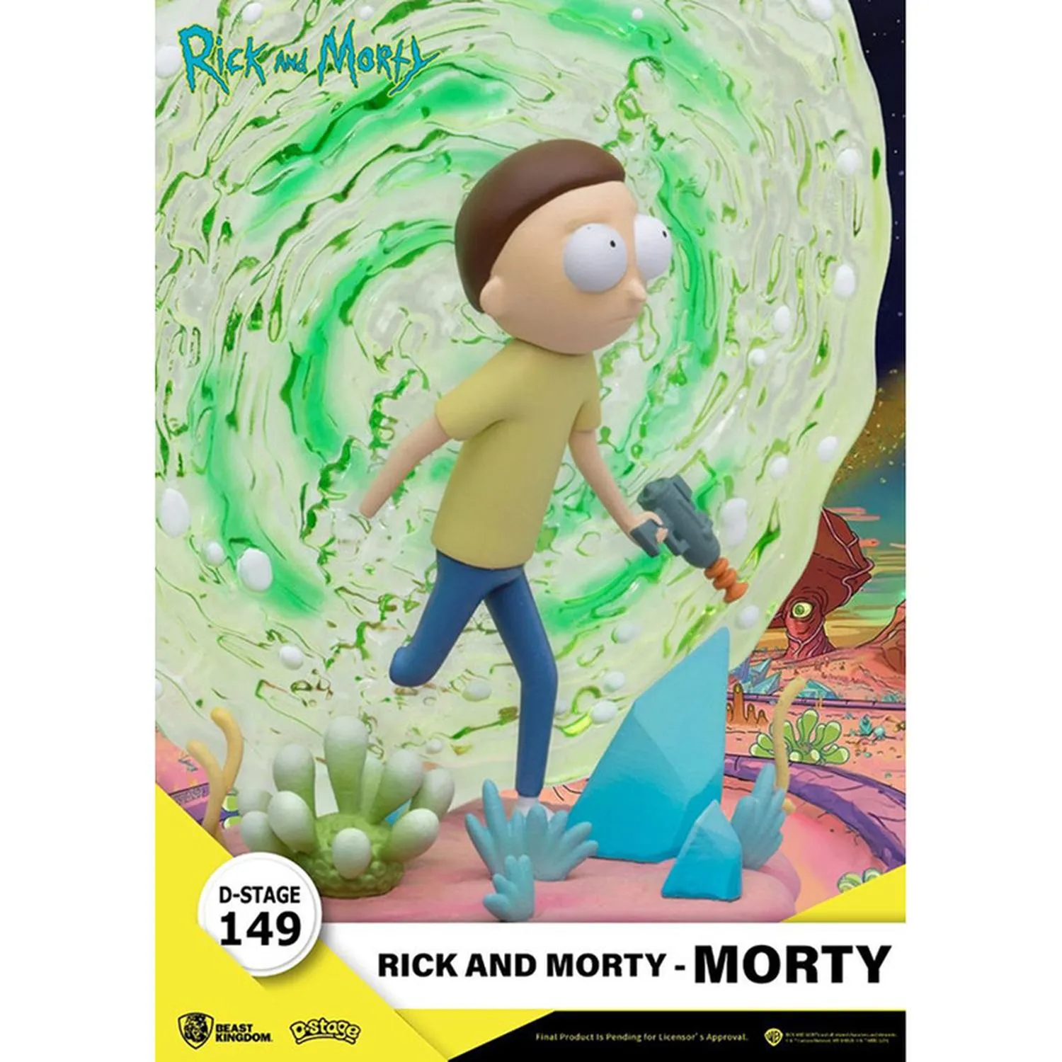 Beast Kingdom Estatuilla Ds-149 Morty Rick And Morty