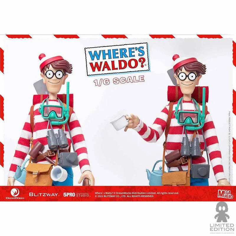 Blitzway Figura Articulada Waldo Escala 1:6 Where'S Waldo? - Limited Edition