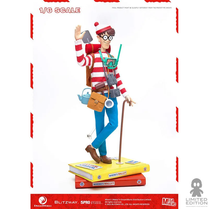 Blitzway Figura Articulada Waldo Escala 1:6 Where'S Waldo? - Limited Edition