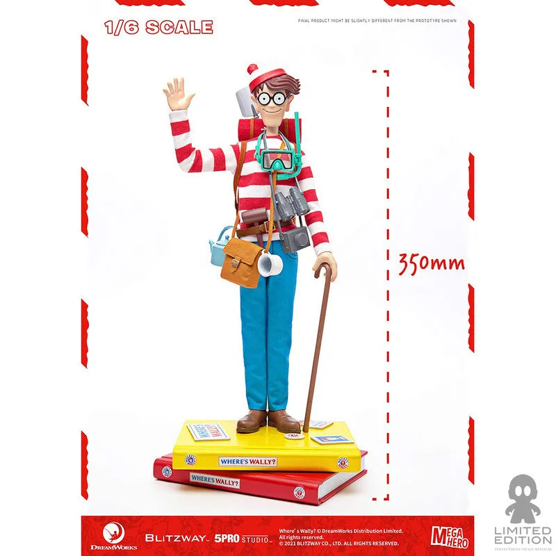 Blitzway Figura Articulada Waldo Escala 1:6 Where'S Waldo? - Limited Edition