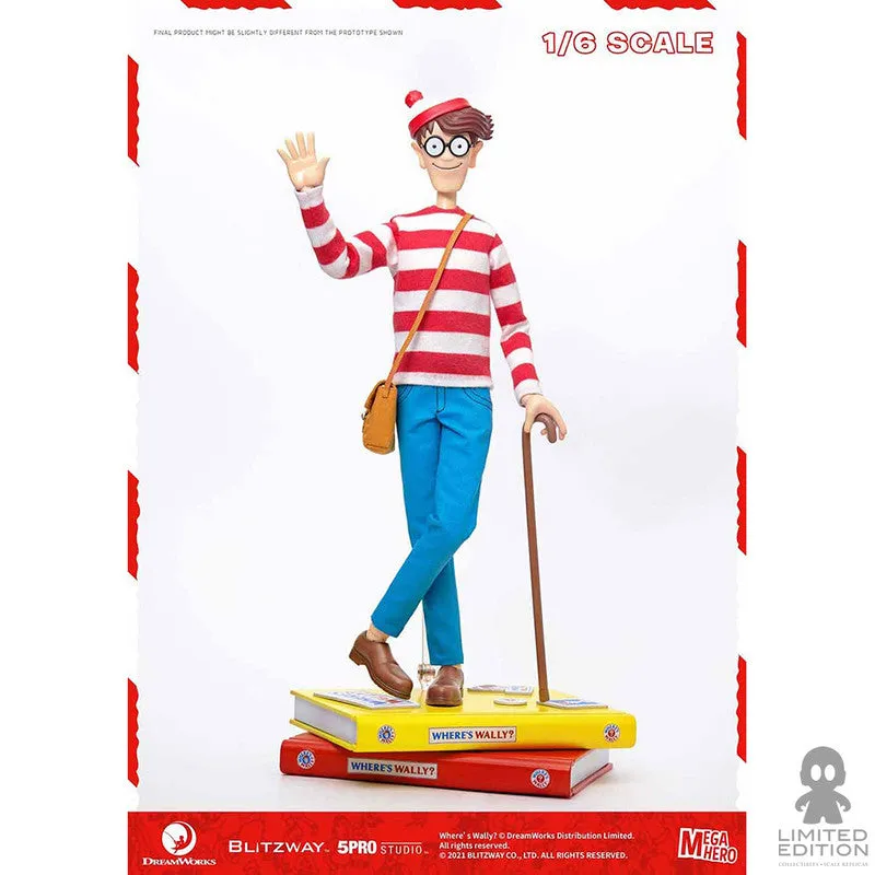 Blitzway Figura Articulada Waldo Escala 1:6 Where'S Waldo? - Limited Edition