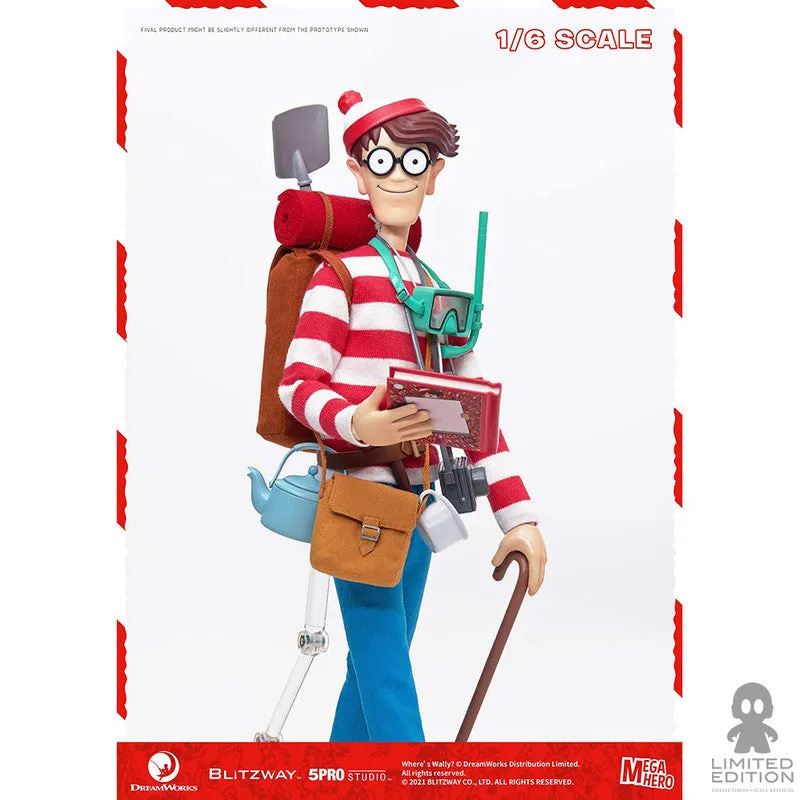 Blitzway Figura Articulada Waldo Escala 1:6 Where'S Waldo? - Limited Edition