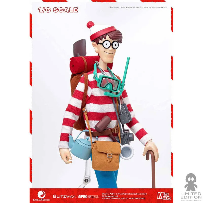 Blitzway Figura Articulada Waldo Escala 1:6 Where'S Waldo? - Limited Edition