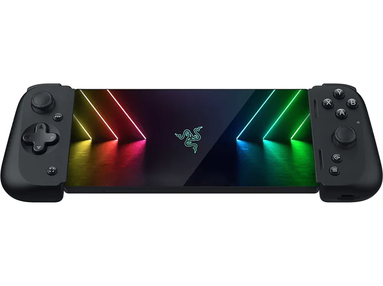 Estructura gaming - Razer Kishi V2  Lightning Gamepad, Alámbrico, Compatible con iOS, Negro