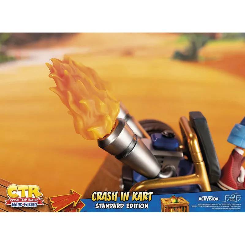 First 4 Figures Estatuilla Kart Crash Bandicoot