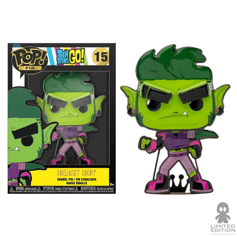 Funko Pin Beast Boy 15 DC Teen Titans