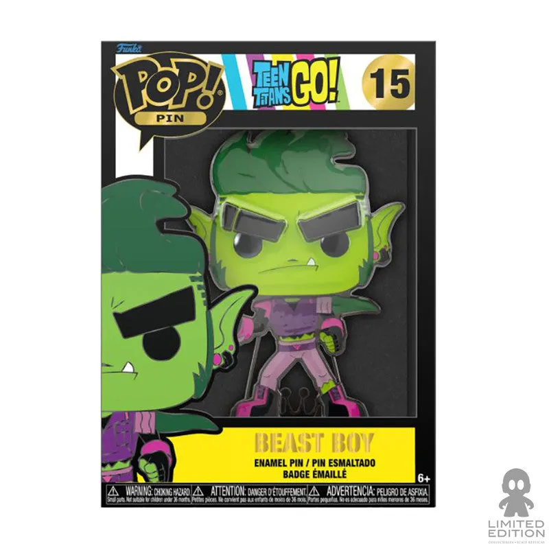 Funko Pin Beast Boy 15 DC Teen Titans