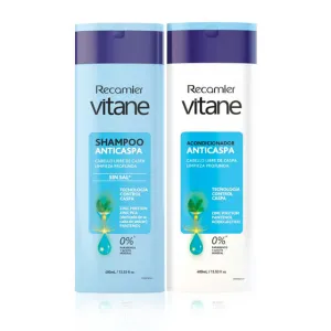 Kit Vitane Mujer Accion Anticaspa 0% Aceite Mineral