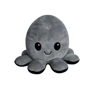 Limited Edition Peluche Peluche Pulpo Negro Gris Chico