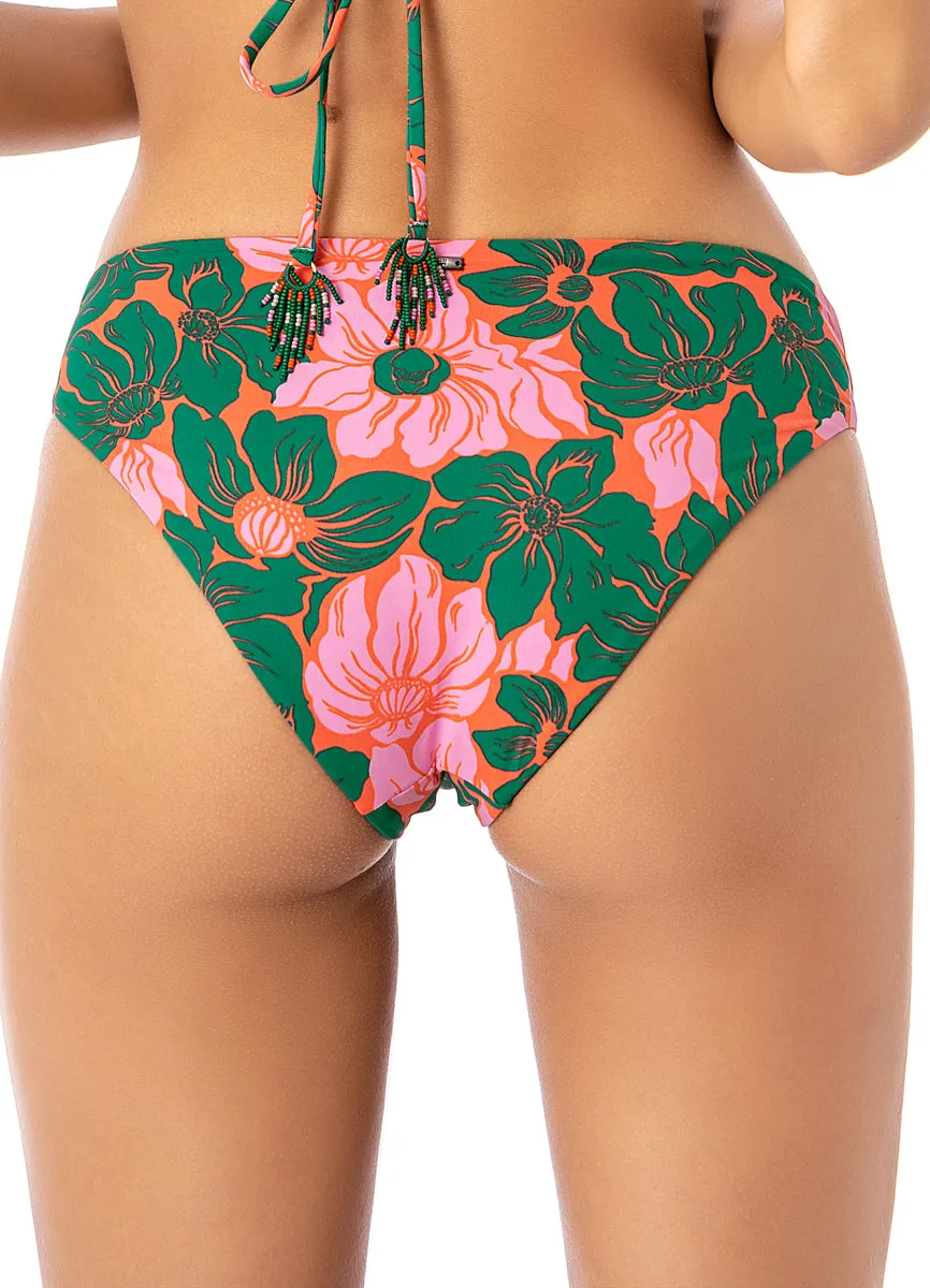 Maaji Floral Stamp Sublimity Classic Bikini Bottom