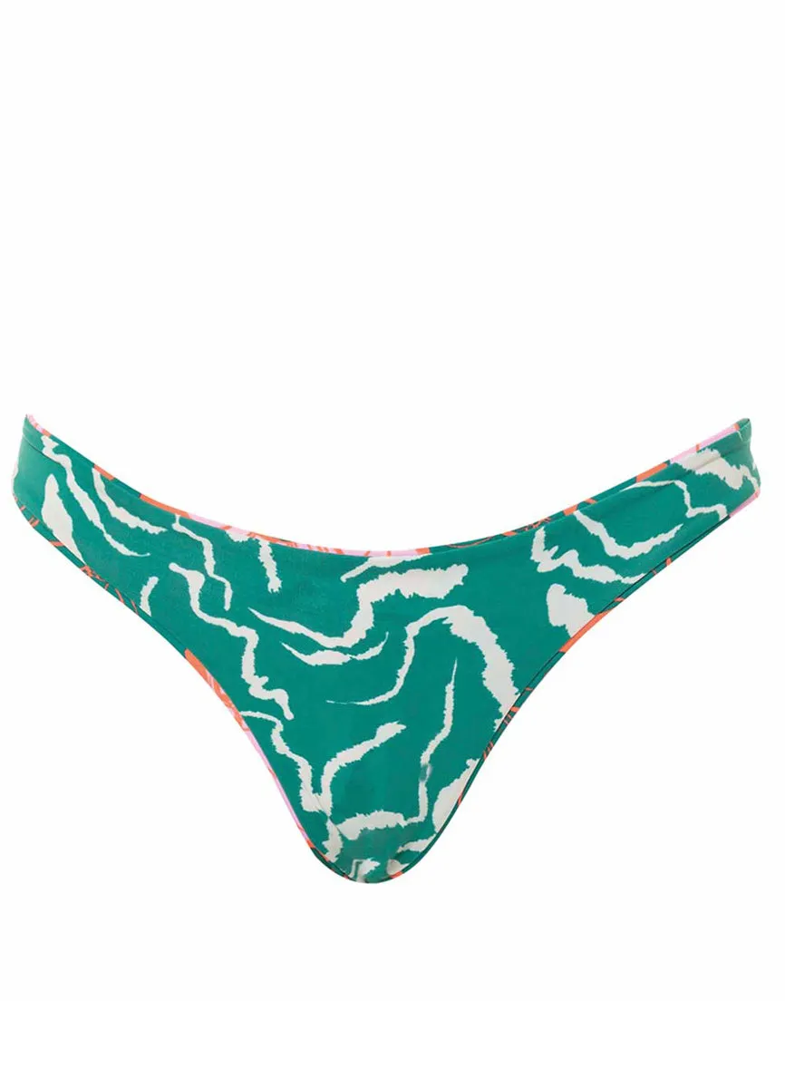 Maaji Floral Stamp Sublimity Classic Bikini Bottom