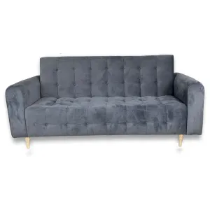 Sofa Cama  Da Vinci Tela Antifluido Gris