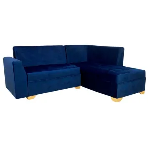 Sofa en L Osaki Tela Azul