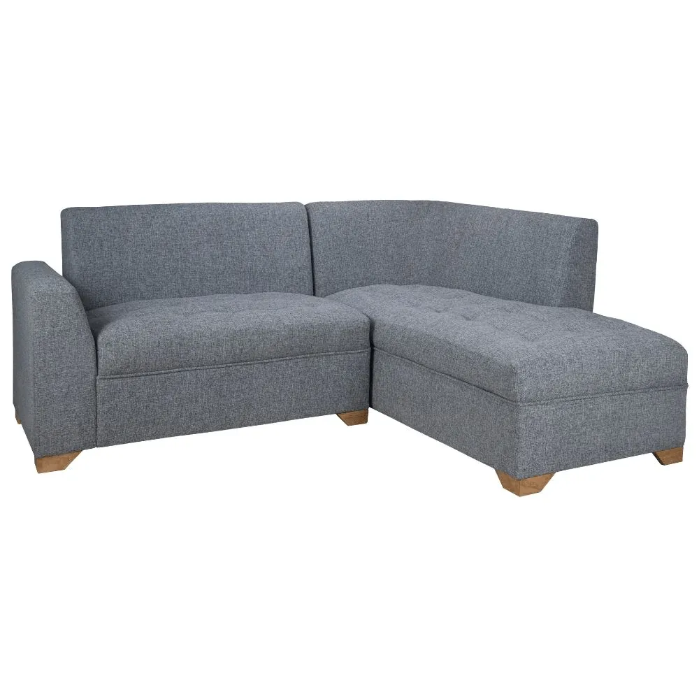 Sofa en L Osaki Tela Gris