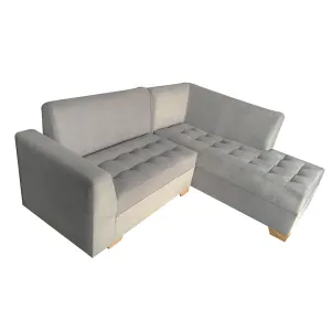 Sofa en L Osaki Tela Plata